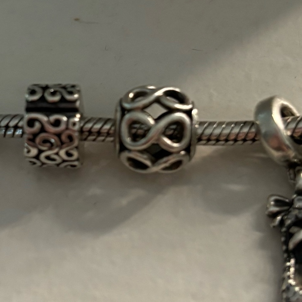 Pandora infinity sign charm